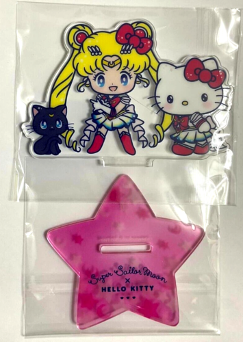 Sailor Moon Eternal Sanrio Characters Acrylic Stand Usagi Tsukino Kitty