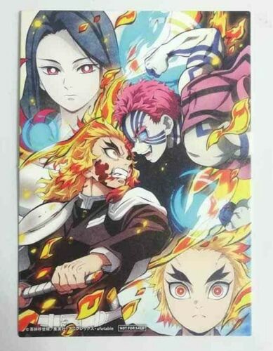 Kimetsu no Yaiba Demon Slayer Thick Mini Board Kyojuro Rengoku Akaza