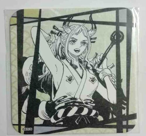 One Piece Art Paper Coaster Collection Yamato Mugiwara