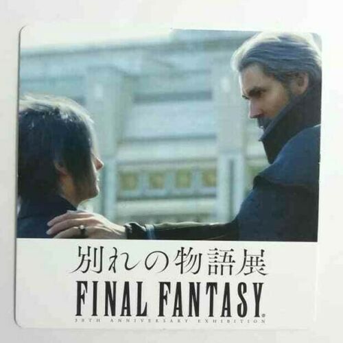 Final Fantasy XV Paper Coaster Noctis Regis 30th Anniversary