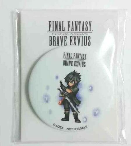 Final Fantasy BRAVE EXVIUS FFBE Can Badge Noctis Lucis Caelum