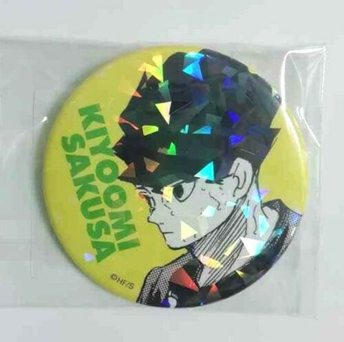 Haikyuu V HEROES All Star Hologram Can Badge Button Kiyoomi Sakusa