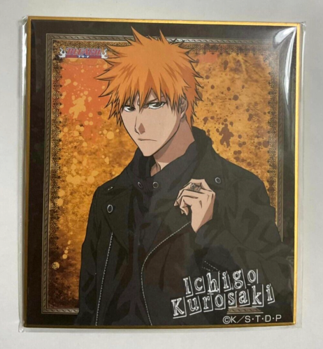 Bleach Web Kuji 2 Art Autograph Shikishi Ichigo Kurosaki