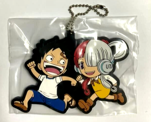 One Piece FILM RED Rubber Strap Charm Collection Uta Luffy