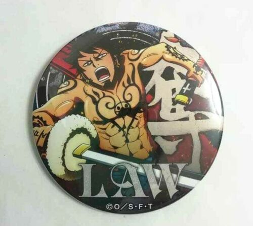 One Piece Yakara POWER Can Badge Button Trafalgar Law