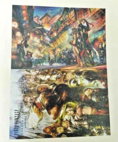 Final Fantasy XIV Post Card Eorzea Cafe Exclusive Square Enix