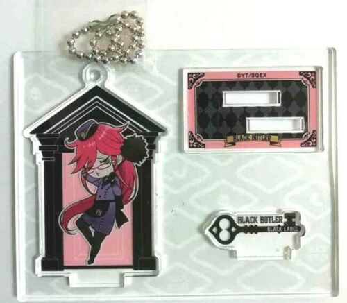 Black Butler Label Funtom Hotel Acrylic Stand Grelle Sutcliff