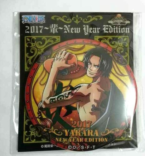 One Piece Can Badge Button Portgas D Ace Yakara New Year 2017