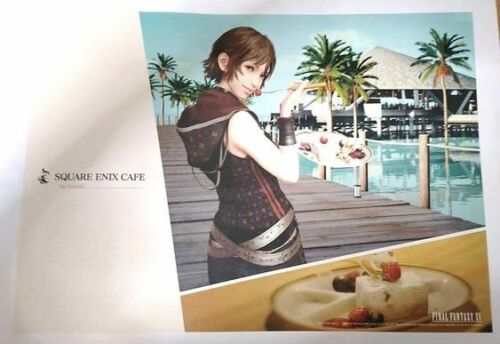 Final Fantasy XV Paper Luncheon Mat Iris Amicitia Square Enix Cafe