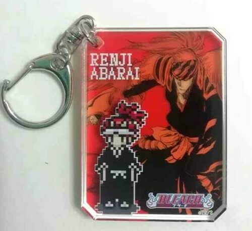 Bleach EX Genga Thick Acrylic Keychain Strap Renji Abarai