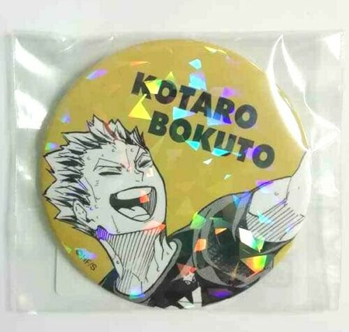 Haikyuu V HEROES All Star Hologram Can Badge Button Kotaro Bokuto