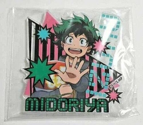 My Hero Academia Acrylic Badge Button Izuku Midoriya Collection