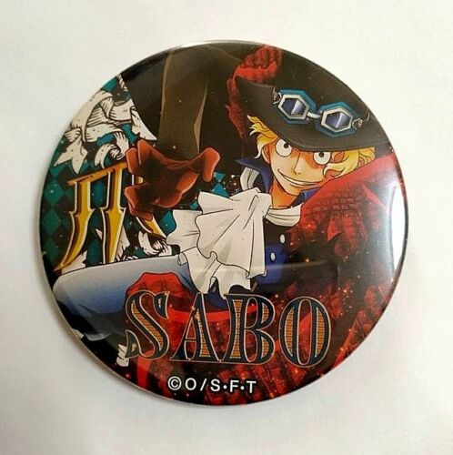 One Piece Yakara BEAST Can Badge Button Sabo