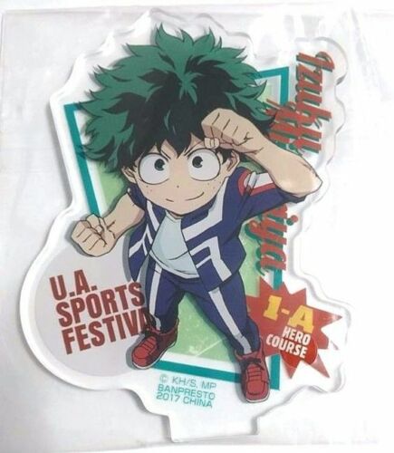 My Hero Academia Cafe Kuji Acrylic Stand Izuku Midoriya Deku