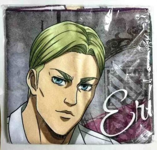 Attack On Titan Microfiber Collabo Towel Erwin Smith 72x52cm