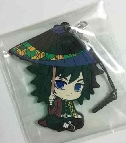 Kimetsu no Yaiba Demon Slayer Petanko Wa Rubber Strap Charm Giyu Tomioka