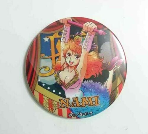 One Piece Yakara CIRCUS Can Badge Button Nami