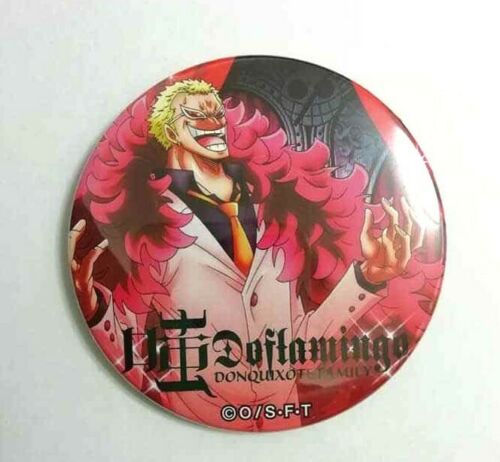 One Piece Yakara PARTY Can Badge Button Doflamingo