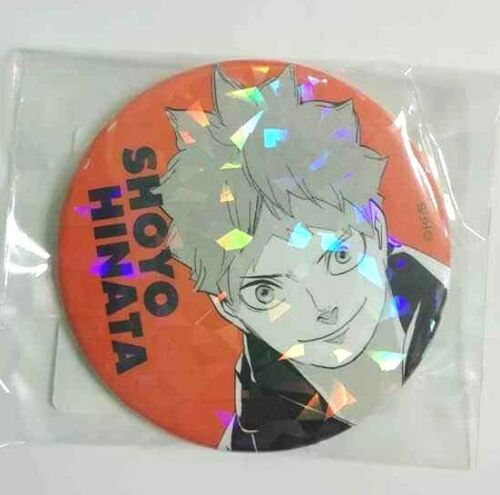 Haikyuu V HEROES All Star Hologram Can Badge Button Shoyo Hinata