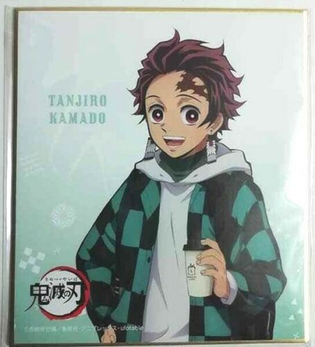 Kimetsu no Yaiba Demon Slayer LOOK Autograph Shikishi Tanjiro Kamado