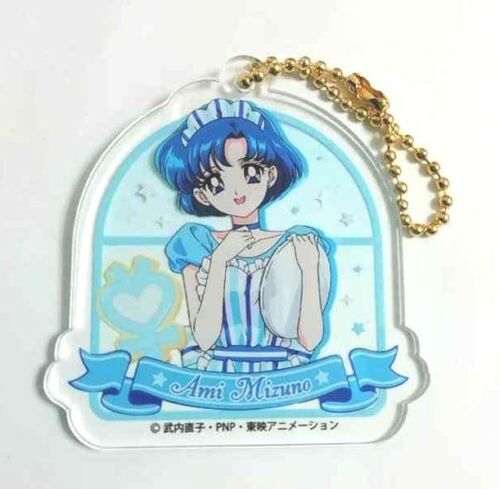 Sailor Moon Acrylic Keychain Strap Ami Mizuno Mercury