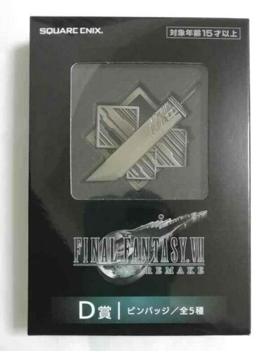 Final Fantasy VII REMAKE Pins Badge Button Buster Sword