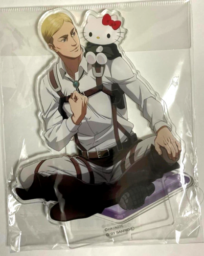 Attack On Titan Sanrio Size M Big Acrylic Stand Erwin Smith