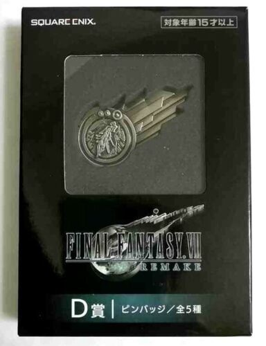 Final Fantasy VII REMAKE Pins Badge Button D Cloud