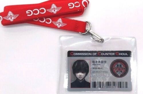 Tokyo Ghoul :re CCG ID Card Pass Haise Sasaki Ken Kaneki Sui Ishida