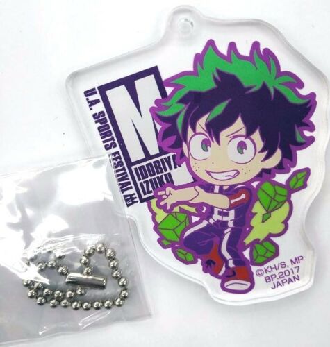 My Hero Academia Acrylic Keychain Charm Izuku Midoriya