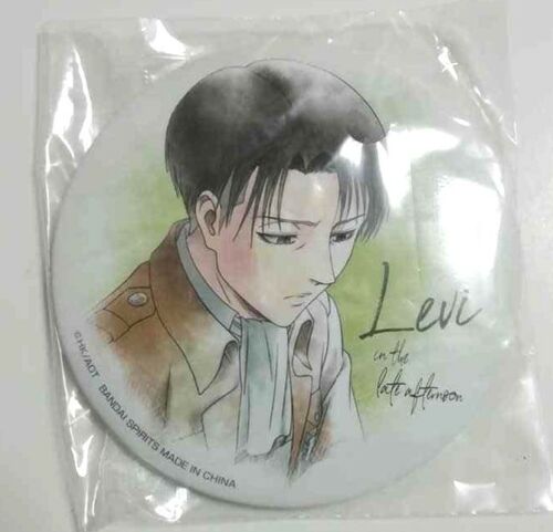 Attack on Titan Can Badge Button Levi Ackerman MEETING