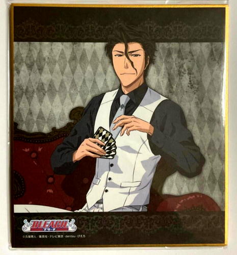 Bleach Web Kuji 2 Art Autograph Shikishi Sosuke Aizen