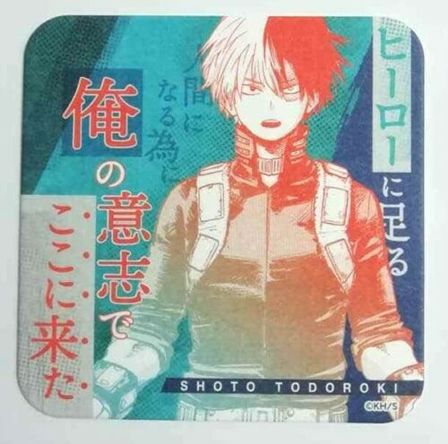 My Hero Academia Heroaca EX Art Paper Coaster Shoto Todoroki