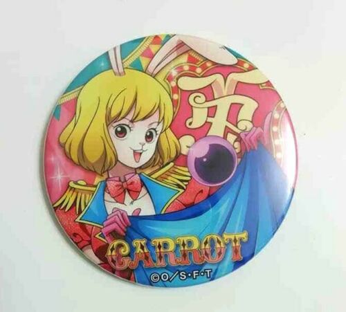 One Piece Yakara CIRCUS Can Badge Button Carrot