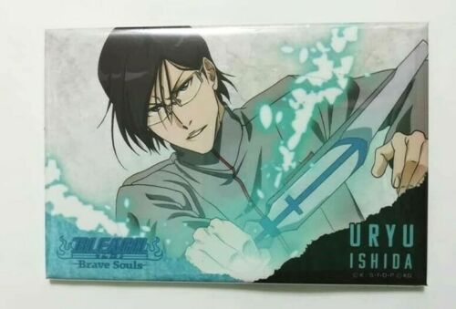 Bleach Brave Souls Square Can Badge Button Uryu Ishida