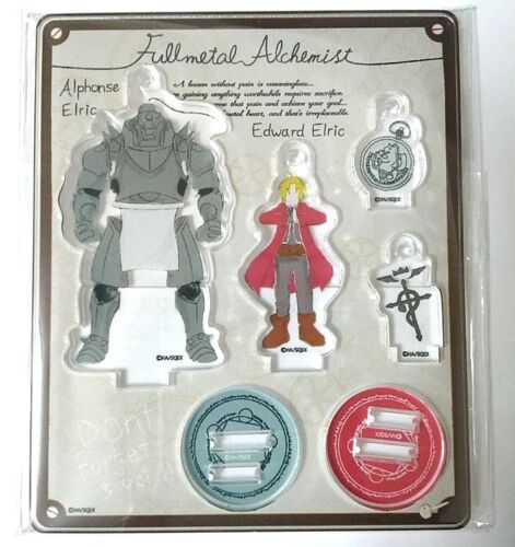 Fullmetal Alchemist Acrylic Mascot Stand Edward Alphonse Elric Sanrio