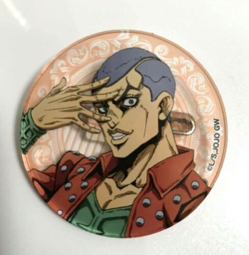 JOJO Golden Wind Acrylic Badge Button Formaggio SPINNS