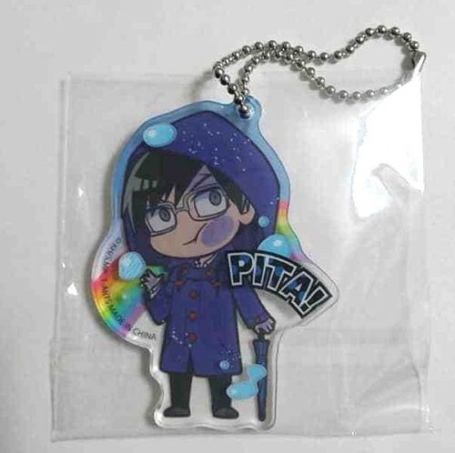 My Hero Academia Pita Raincoat Acrylic Keychain Tenya Iida