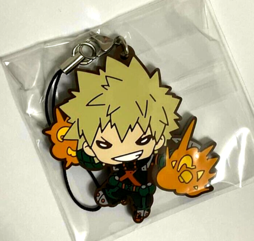 My Hero Academia Nitotan VS Rubber Strap Charm Katsuki Bakugo