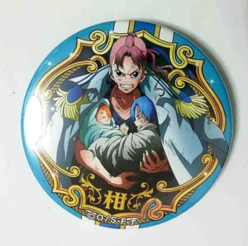 One Piece MARINE Yakara Can Badge Button Bellemere Nami