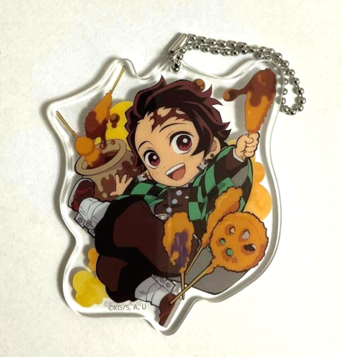 Kimetsu no Yaiba Demon Slayer OSAKA Acrylic Charm Keychain Tanjiro Nezuko Tomioka Uzui Samine