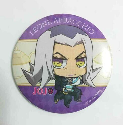 JOJO Golden Wind Ristorante Can Badge Butuon Leone Abbacchio