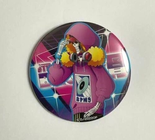 One Piece Yakara FILM RED Can Badge Button Brook Mugiwara