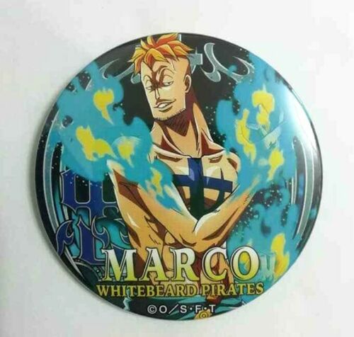 One Piece Yakara POWER Can Badge Button Marco