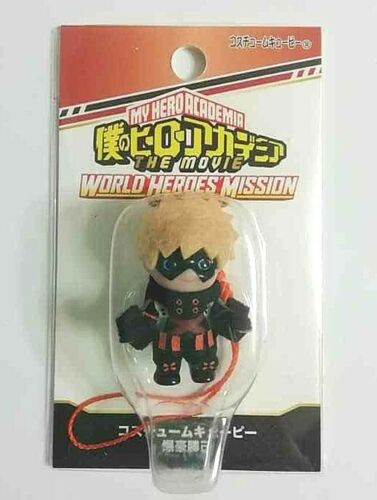 My Hero Academia WORLD Heroes Mission Kewpie Mini Mascot Figure Katsuki Bakugo