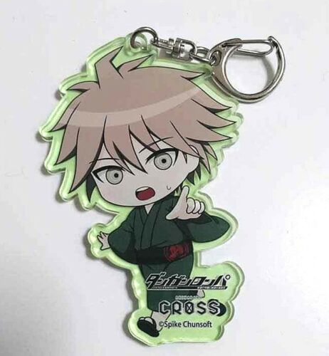 Danganronpa Acrylic Keychain Makoto Naegi Cross Cafe