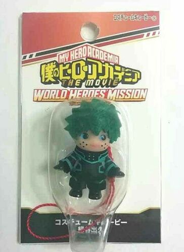 My Hero Academia WORLD Heroes Mission Kewpie Mini Mascot Figure Izuku Midoriya