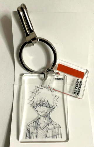 My Hero Academia Acrylic 2 Hook Keychain Strap Katsuki Bakugo