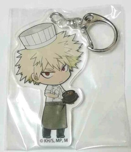 My Hero Academia Animate Cafe Acrylic Keychain Strap Katsuki Bakugo