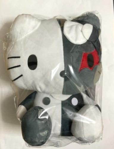 Danganronpa Sanrio Hello Kitty My Melody Big Plush Doll Soft Toy Monokuma 25cm